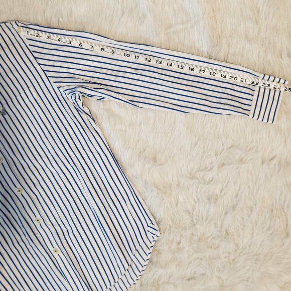 American Eagle Vintage Fit Striped Button Down - Picture 11 of 11